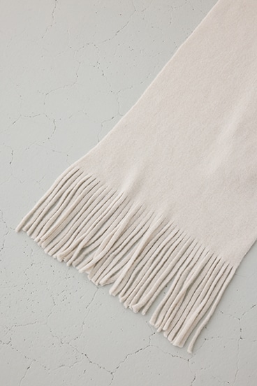 ソフトタッチニットフリンジストール 詳細画像