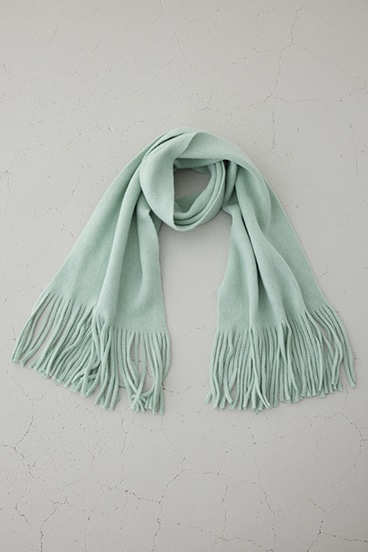 ソフトタッチニットフリンジストール 詳細画像