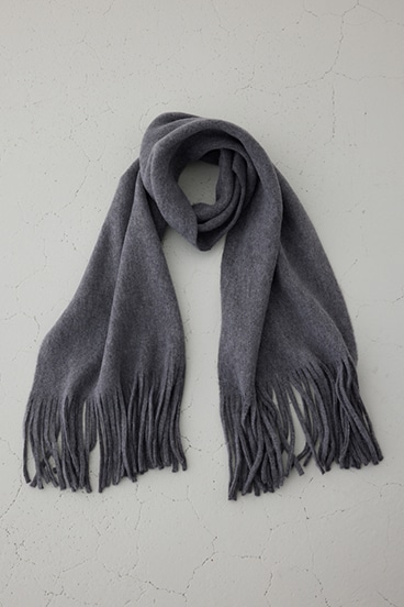 ソフトタッチニットフリンジストール 詳細画像