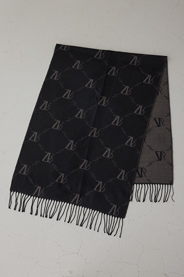 AZモノグラム柄ストール 詳細画像