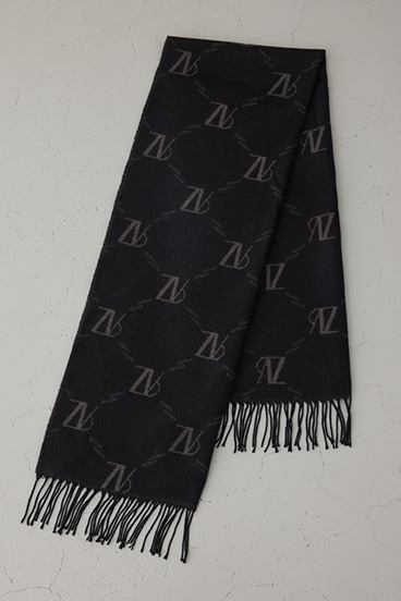 AZモノグラム柄ストール 詳細画像