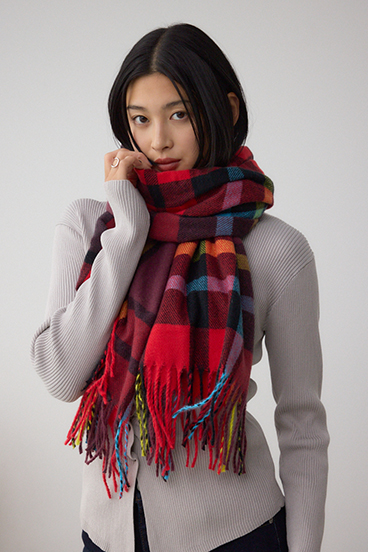 さ*お様 acid black cherryストール未使用 Acid Black Cherry ストール - メルカリ