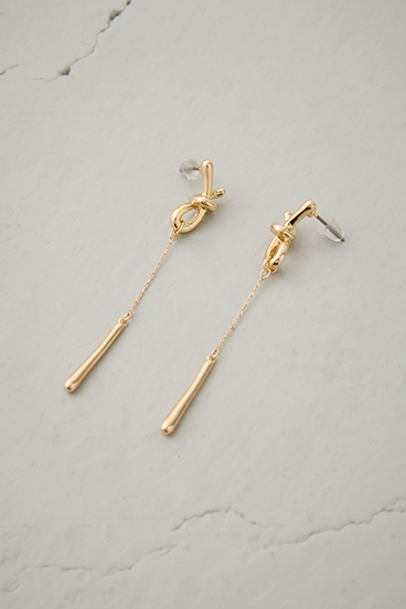 ノットトップスウィングピアス 詳細画像