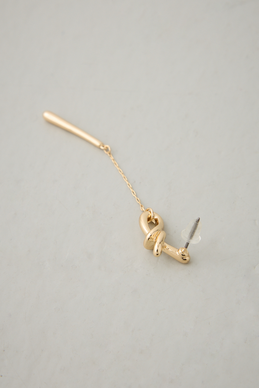 ノットトップスウィングピアス｜WOMEN｜250IAB56-191K｜AZUL BY