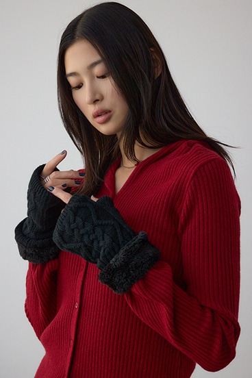 ニットハンドウォーマー