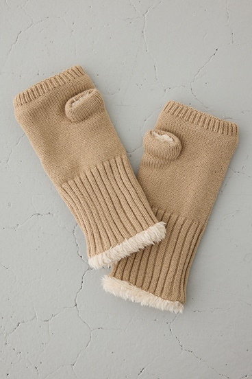 ニットハンドウォーマー 詳細画像