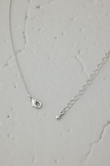 ラインストーンクローバーネックレス 詳細画像