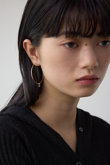 ビッグフープピアス