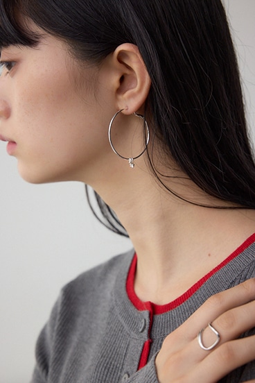 ビッグフープピアス