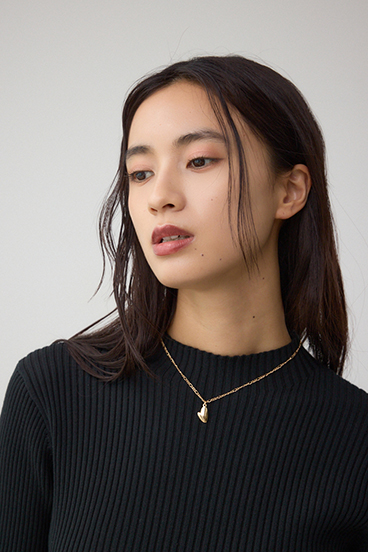 VENUSハイネックリブニット 詳細画像