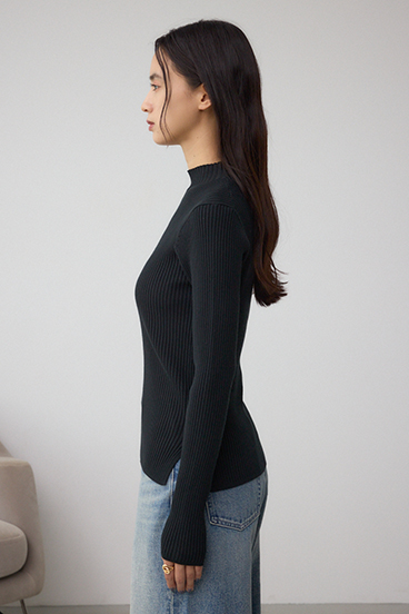 VENUSハイネックリブニット 詳細画像