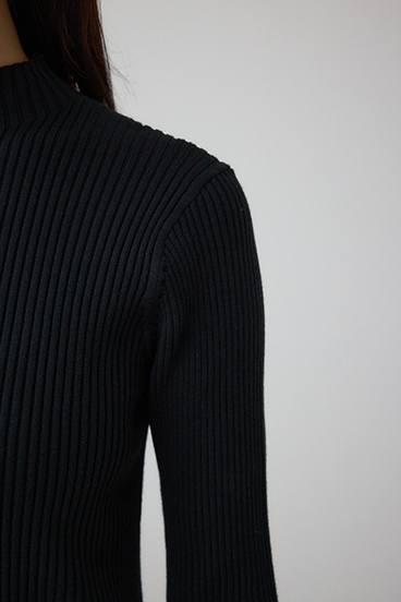 VENUSハイネックリブニット 詳細画像