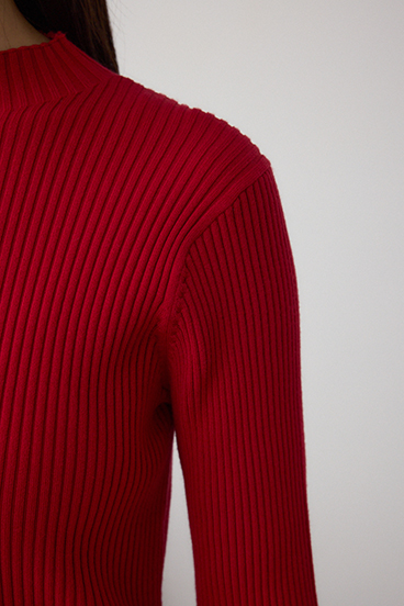 VENUSハイネックリブニット 詳細画像