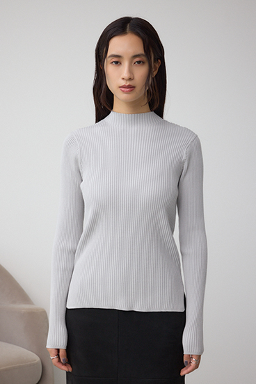 VENUSハイネックリブニット 詳細画像