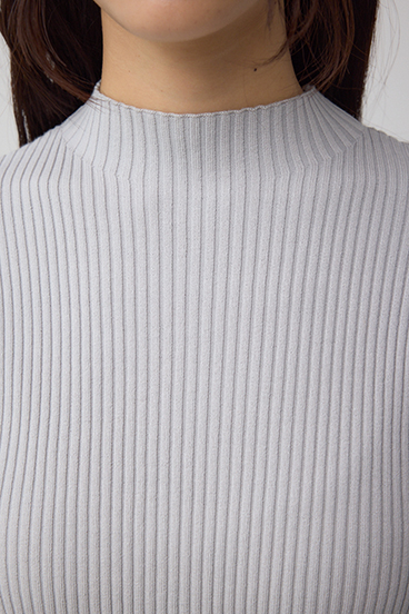 VENUSハイネックリブニット 詳細画像