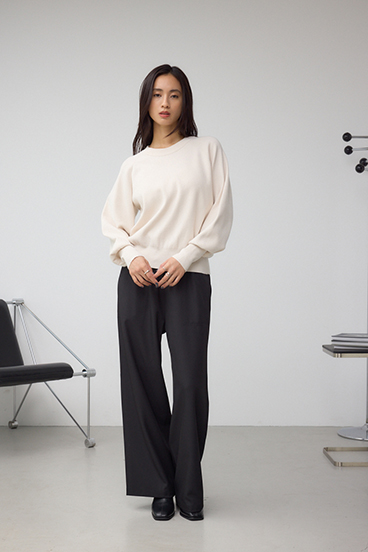 ボリュームスリーブニット 詳細画像