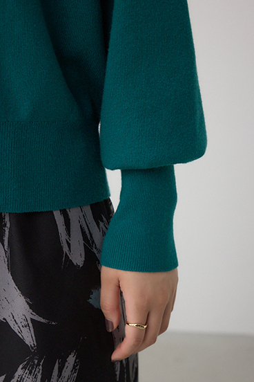 ボリュームスリーブニット 詳細画像