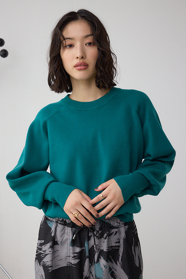 ボリュームスリーブニット 詳細画像