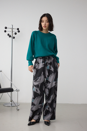 ボリュームスリーブニット 詳細画像