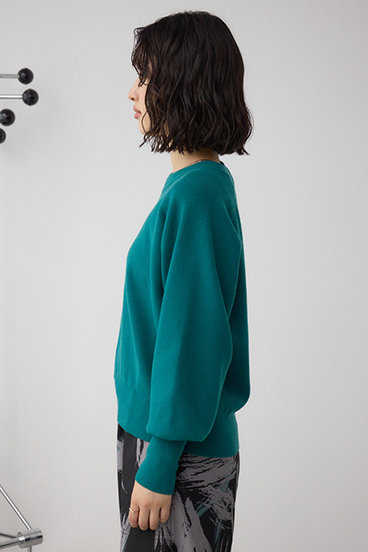 ボリュームスリーブニット 詳細画像