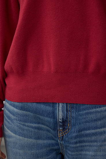 ボリュームスリーブニット 詳細画像