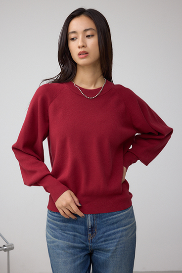 ボリュームスリーブニット 詳細画像