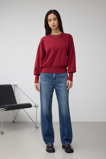 ボリュームスリーブニット 詳細画像