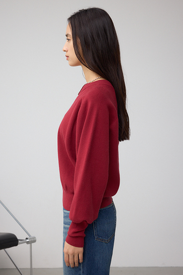 ボリュームスリーブニット 詳細画像