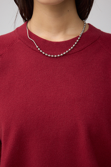 ボリュームスリーブニット 詳細画像