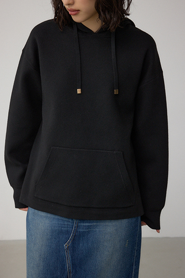 スウェッターニットパーカー