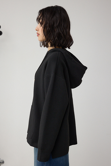 スウェッターニットパーカー 詳細画像