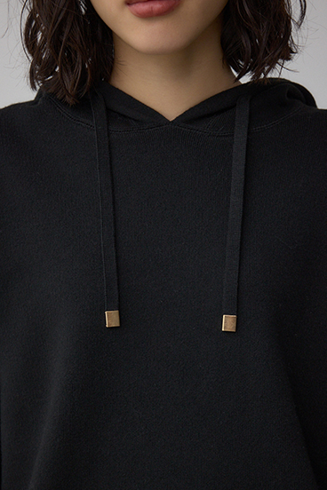 スウェッターニットパーカー 詳細画像