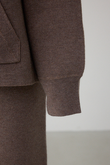 スウェッターニットパーカー 詳細画像