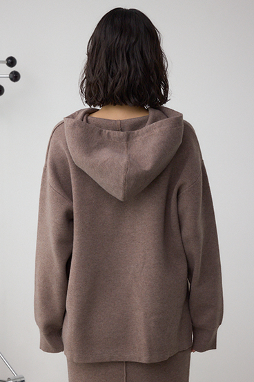 スウェッターニットパーカー 詳細画像