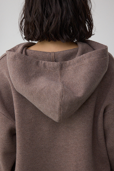 スウェッターニットパーカー 詳細画像