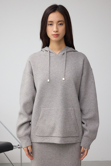 スウェッターニットパーカー 詳細画像