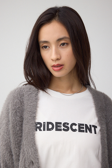 モヘヤライクニットカーディガン 詳細画像