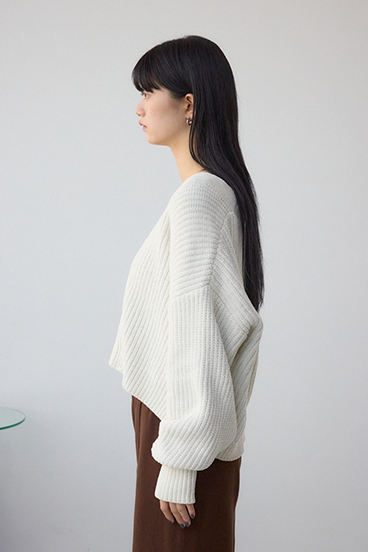 WZIPベロアラメモールカーデ 詳細画像