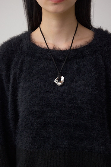 シャギー切替ドルマンニット 詳細画像