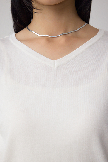 格上げ 2WAYボタンデザインニット 詳細画像