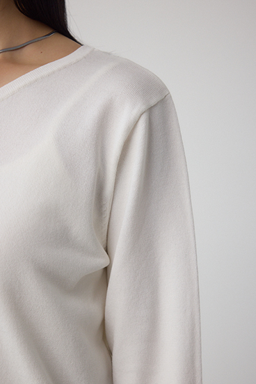 格上げ 2WAYボタンデザインニット 詳細画像