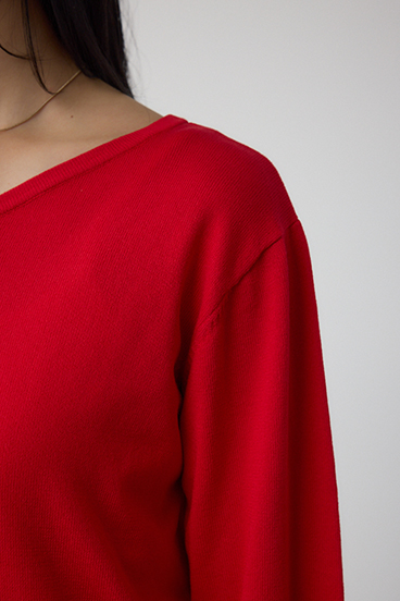 格上げ 2WAYボタンデザインニット 詳細画像