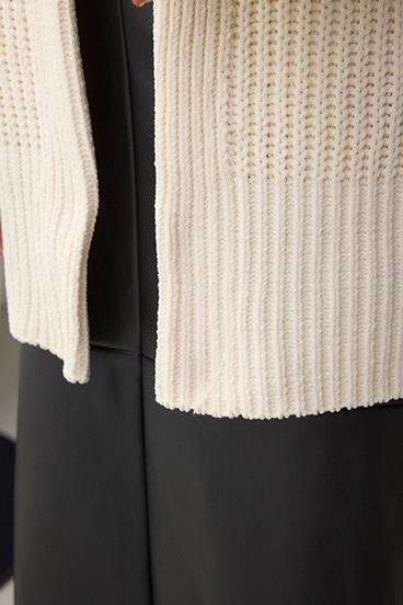 マットモールフードトッパーカーデ 詳細画像