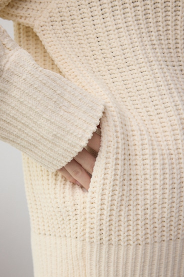 マットモールフードトッパーカーデ 詳細画像