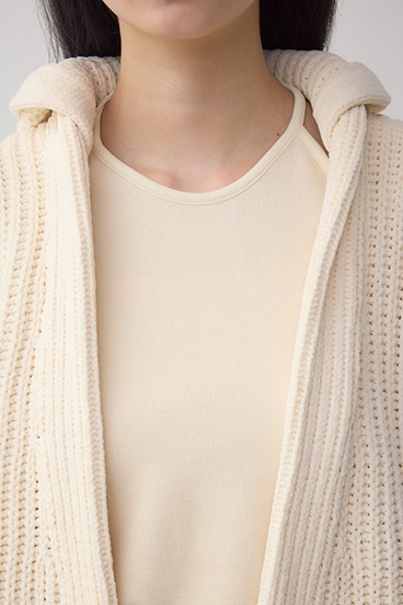 マットモールフードトッパーカーデ 詳細画像