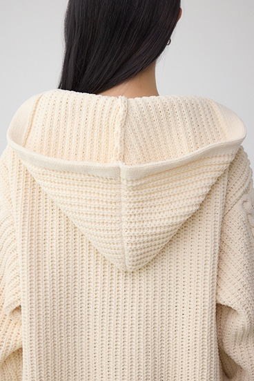 マットモールフードトッパーカーデ 詳細画像