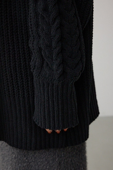 マットモールフードトッパーカーデ 詳細画像