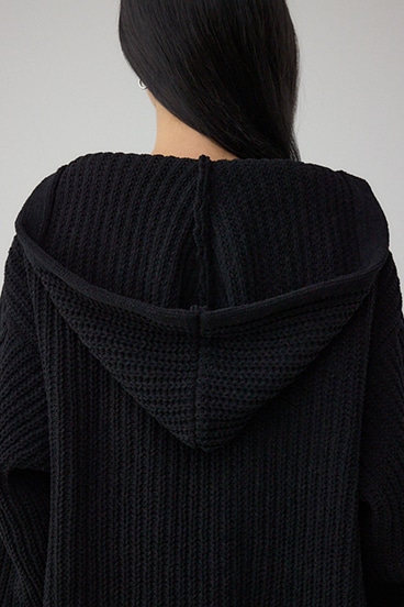 マットモールフードトッパーカーデ 詳細画像