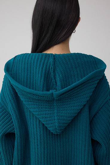 マットモールフードトッパーカーデ 詳細画像