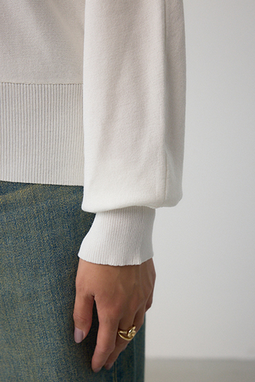 格上げ ドルマンニットカーディガン 詳細画像